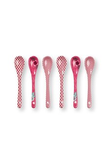 PIP-Studio-Teaspoons-giftset-ORIENTAL-FLOWER-FESTIVAL-dark_pink-roze-51.020.194