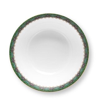 PIP_Studio-kom-bowl-schaal-BERRY-BLUES-12cm-blauw-groen-goud-stippen-bloemen-rand-51.003.312