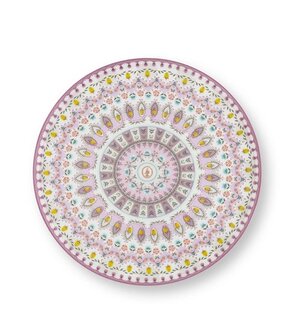 Pip-Studio-Mini-cake-Tray-Lilly_&amp;_Lotus-MOON-DELIGHT-Multi-doorsnee-21cm-Lila-randen-deco-motieven-51.018.158