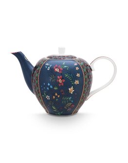 PIP-Studio-theepot-BERRY-BLUES-1650ml-porselein-blauwe-bessen-groen-51.005.081