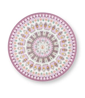 PIP-Studio-Gebaksbordje-side-plate-17cm-LILY_&amp;_LOTUS-Moon-Delight-lila-bloemen-rand-51.001.469