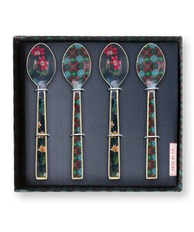 Pip-Studio-theelepels-set/4-spoons-BERRY-BLUES-metaal-geglazuurd-51.060.025