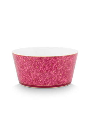 PIP-Studio-4-Bowls-giftset-Oriental-Flower-Festival-Dark-Pink-4-kommen-roze-51.003.260