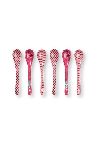 PIP-Studio-Teaspoons-giftset-ORIENTAL-FLOWER-FESTIVAL-dark_pink-roze-51.020.194