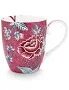 PIP-Studio-giftset-2-XL-mugs-FLOWER-FESTIVAL-DARK-PINK-set-bekers-450ml-roze-51.002.329