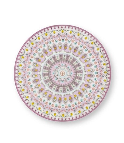 Pip-Studio-Mini-cake-Tray-Lilly_&_Lotus-MOON-DELIGHT-Multi-doorsnee-21cm-Lila-randen-deco-motieven-51.018.158