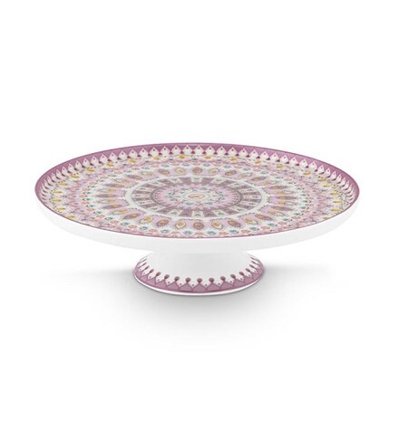 Pip-Studio-Mini-cake-Tray-Lilly_&_Lotus-MOON-DELIGHT-Multi-doorsnee-21cm-Lila-randen-deco-motieven-51.018.158