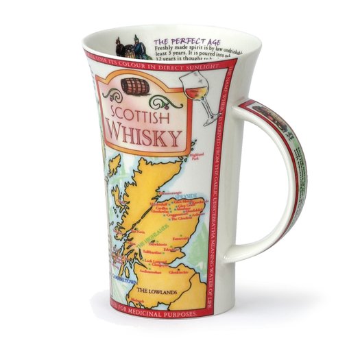 Dunoon Fine Bone China Xl Beker Glencoe Scottish Whisky Lltr Caroline Dadd