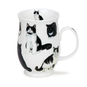 Dunoon-beker-mok-mug-Becher-Suffolk-CATS-black_and_white-Katten-zwart-witte-design-Jane_Fern-SU_CATS_BW