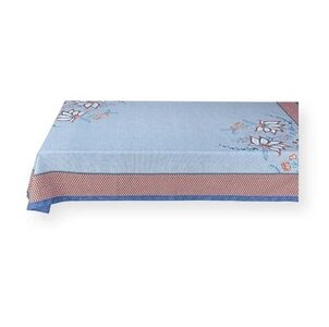 PIP Studio Tafelkleed FLOWER FESTIVAL BLUE 100x100cm 100% katoen bloemen blauw