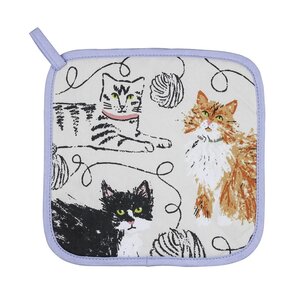 Pannenlap Ulster Weavers Pot Mat FELINE FRIENDS Katten