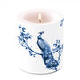 Ambiente-Kaars-candle-Medium-ROYAL_PEACOCK-vogel-Delftsblauw-45h-branduren-560_gram-19316895