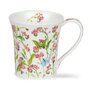 Dunoon-JURA-beker-mok-mug-Becher-FORGET-ME-NOTS-Pink-flower-bloem-Vergeet-Mij-Nietjes-roze-210ml-design-Michele_Aubourg