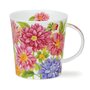 Dunoon-mug-Lomond-FLORA-BONITA-DAHLIA-gekleurde-herfst-bloemen-design-Michele_Aubourg-320ml