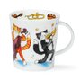 DUNOON-beker-mok-mug-model-Lomond--GROOVY_CATS-vrolijke-katten-muziek-instrumenten-320ml-design-Kate_Mawdsley