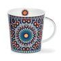 DUNOON-Lomond-mug-beker-TANGIER-red-mozaiek-rood-goud-0,32ltr-design-Dave_Broadhurst