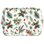 Ambiente-kunststof-dienblad-scatter-tray-small-WINTER-GREENERY-Kerstgroen-takken-bessen-mistletoe-13x21cm-33716495