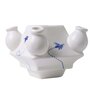 Heinen-Delftware-stapelgekte-tulpenvaas-midden-BEZIGE-BIJ-blauw-10cm-keramiek-D0722_2-