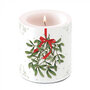 Ambiente-Kaars-Medium-Ambiente-MISTLETOE_WITH_BOW-Kerstgroen-witte-bessen-45h-branduren-39318860