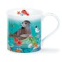 DUNOON-fine_bone_china-mug-Bute-mug-beker-mok-Tasse-SEASHORE-Seal-strand-zeehond-300ml