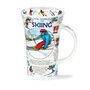 Dunoon-Glencoe-XL-mug-beker-WORLD-of-SKIING-Olympic-Sports-Technics-Equipment-alles-over-skiën-500ml