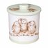 Wrendale Designs-Biscuit-barrel-koekjes-trommel-rond-groen-16cm-WRENDALE-THE_COUNTRY_LIFE-Owls-koekjes-Hannah_Dale-BT007