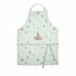 Wrendale-Designs-Schort-keukenschort-apron-katoen-GARDEN-FRIENDS-Rabbit-groen-design-Hannah_Dale-APR002